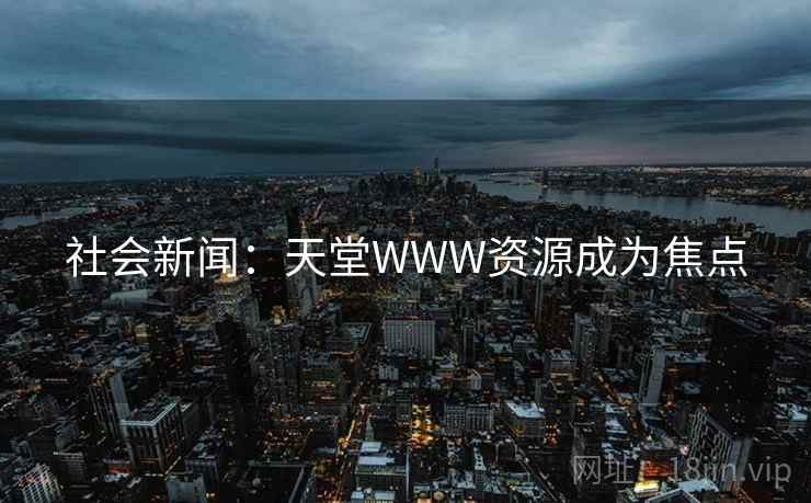 社会新闻：天堂WWW资源成为焦点